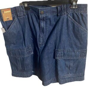 Hiker Cargo Roundtree & Yorke Men’s Denim Shorts Size 40 Classic Fit Inseam 7"